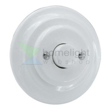 Porcelán dimmer kapcsoló, falba süllyesztett