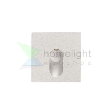 MEMPHIS SQ a falba süllyesztett ezüstszürke  230V LED 3W 60°  3000K