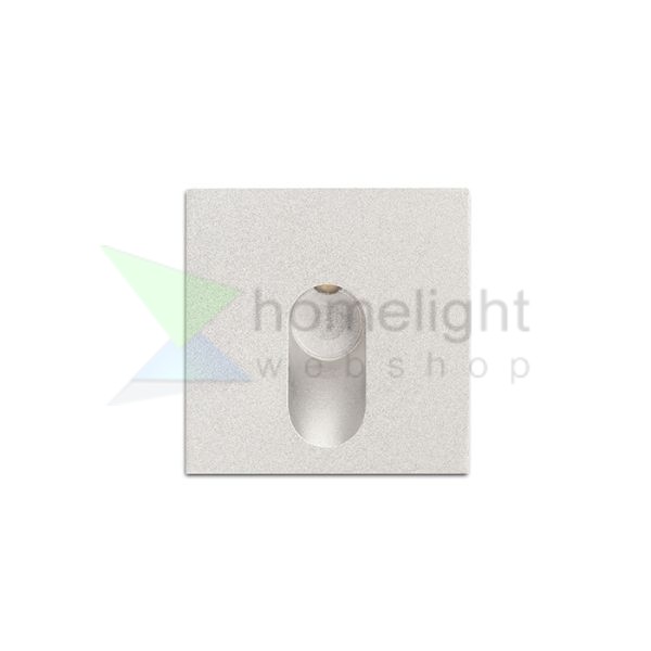 MEMPHIS SQ a falba süllyesztett ezüstszürke  230V LED 3W 60°  3000K