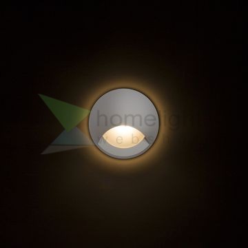 CLUB IND süllyesztett lámpa ezüstszürke  230V LED 3W IP54  3000K