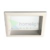 VIC 15 süllyesztett lámpa krémfehér  230V LED 16W  3000K