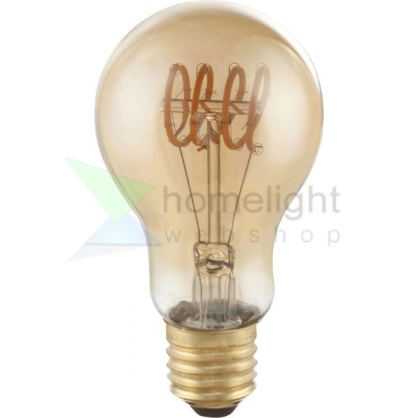 LED filament dekor izzó - A60 - 4 watt - spirál