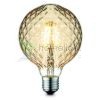 LED dekoratív borostyán színű üveg búrával - 4W - 2700K