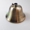 Fém mennyezeti tárcsa harang alakú - antik bronz