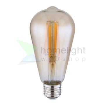 LED Izzó Filament ST64 7W E27 360° 2700K (720 lumen)