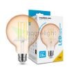 LED Filament Antikolt Gömb G95 4W E27 320° 1800K (300 lumen) dimm.
