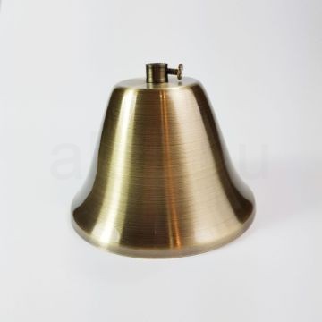 Fém mennyezeti tárcsa harang alakú - antik bronz