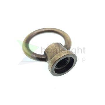 Lámpa tartógyűrű antik bronz - belső menetes 25mm