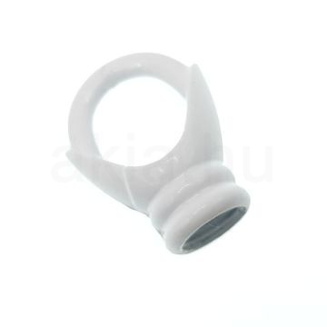 Lámpa tartógyűrű fehér - belső menetes 12mm