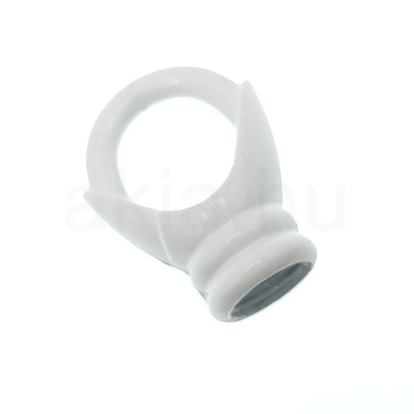 Lámpa tartógyűrű fehér - belső menetes 12mm