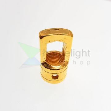 Lámpa tartógyűrű arany - belső menetes 14mm