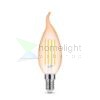LED Filament Amber Gyertya FL C35 4W E14 320° 1800K (300 lumen) dimm.