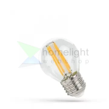 LED BALL E-27 230V 1W COG 1800KCLEAR SPECTRUM