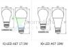 LED fényforrás IQ-LED A67 IQ-LED A67 N 19W-NW