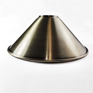 Fém Lámpabúra 220mm x 80mm antik bronz