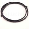 MT KÁBEL 2X0,75MM2 FEKETE PVC KÖPENYES RÉZ ERŰ SODROTT H03VVH2-F (MTL)