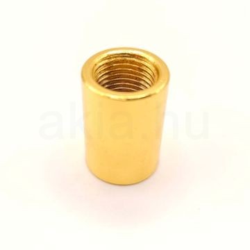 Belső menetes cső 2cm arany szín