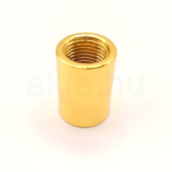 Belső menetes cső 2cm arany szín