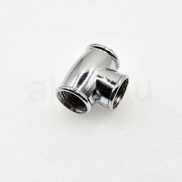 Króm T idom 3xM10  belső menettel - 20mmx17mm
