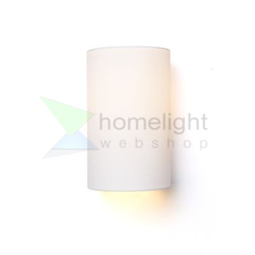 RON W 15/25 fali lámpa Polycotton fekete/fehér PVC 230V LED E27 15W
