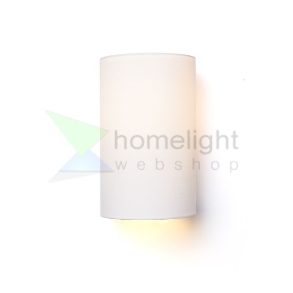 RON W 15/25 fali lámpa Polycotton fekete/fehér PVC 230V LED E27 15W