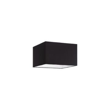 TEMPO 30/19 lámpabúra Polycotton fekete/fehér PVC max. 23W