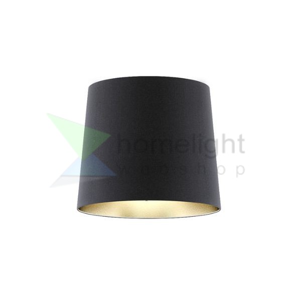 CONNY 35/30 állólámpa búra Polycotton fekete/fehér PVC max. 23W