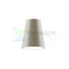 CONNY 25/30 asztali lámpaernyő Polycotton fekete/fehér PVC max. 23W