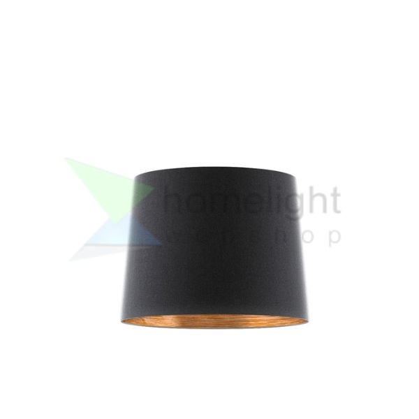ASPRO 40/30 lámpabúra Polycotton fekete/fehér PVC max. 23W