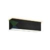 LOPE 80/23 lámpabúra  Polycotton fekete/fehér PVC  max. 23W