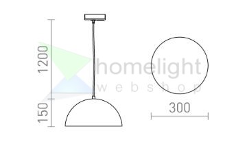 GLADYS 30 egy áramkörös sínre fekete/aranysárga 230V LED E27 15W