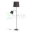 PAMPA állólámpa talapzat fekete 230V LED E27 11+7W