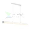 RIVIER LED I függő lámpa króm/tej akril 230V LED 24W 3000K
