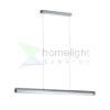 RIVIER LED I függő lámpa króm/tiszta akril 230V LED 24W 3000K