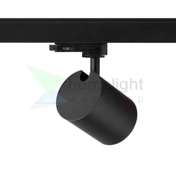 IRIS 7 három áramkörös sínre fekete  230V LED 10W 24°  3000K