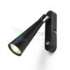 ALEXIS fali lámpa fekete króm 230V LED GU10 5W