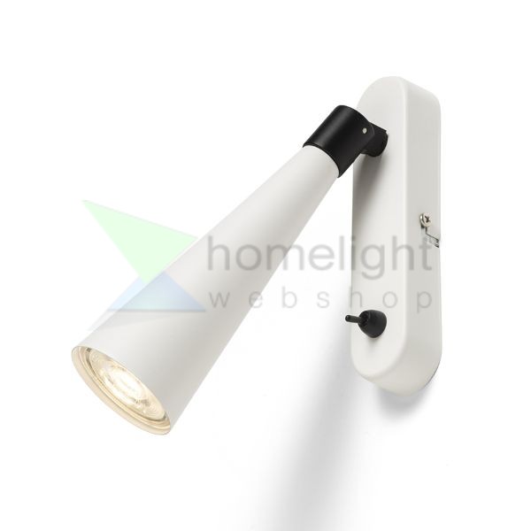 ALEXIS fali lámpa fehér/fekete  230V LED GU10 5W