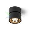 ALBANO felületre szerelhető fekete/aranysárga  230V LED 5W  3000K