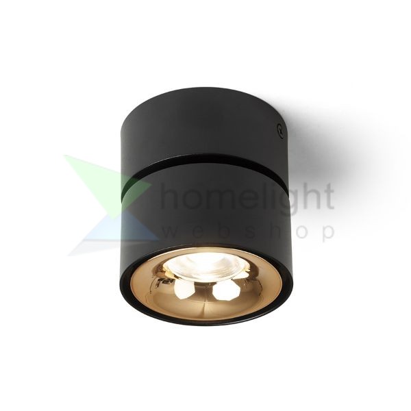 ALBANO felületre szerelhető fekete/aranysárga  230V LED 5W  3000K