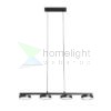 ARETHA IV függőlámpa fekete  230V LED 4x12W  3000K
