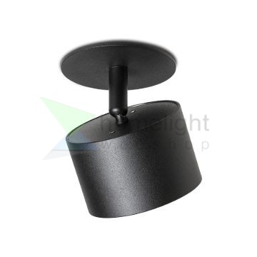 PIXEL süllyesztett lámpa fekete 230V LED GX53 7W