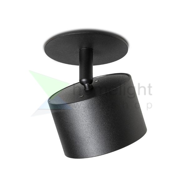 PIXEL süllyesztett lámpa fekete 230V LED GX53 7W