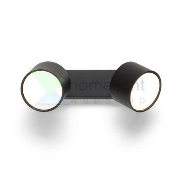 PIXEL II felületre szerelhető fekete 230V LED GX53 2x7W