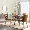 ARTEMIA 6 rúdon fekete szálcsiszolt sárgaréz 230V LED E27 6x15W