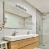 DOMINO IV fali lámpa króm/opál üveg 230V LED G9 4x6W IP44