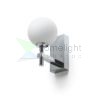 PEGGY fali lámpa króm/opál üveg 230V LED G9 6W IP44