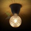 REACH mennyezeti lámpa fekete 230V LED E27 11W