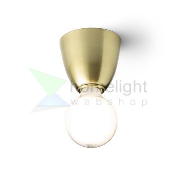 REACH mennyezeti lámpa szálcsiszolt sárgaréz 230V LED E27 11W