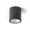 KORNELIA 10 mennyezeti lámpa fekete 230V LED 15W IP65 3000K