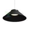 SFERA 36/12 lámpabúra fekete fém 